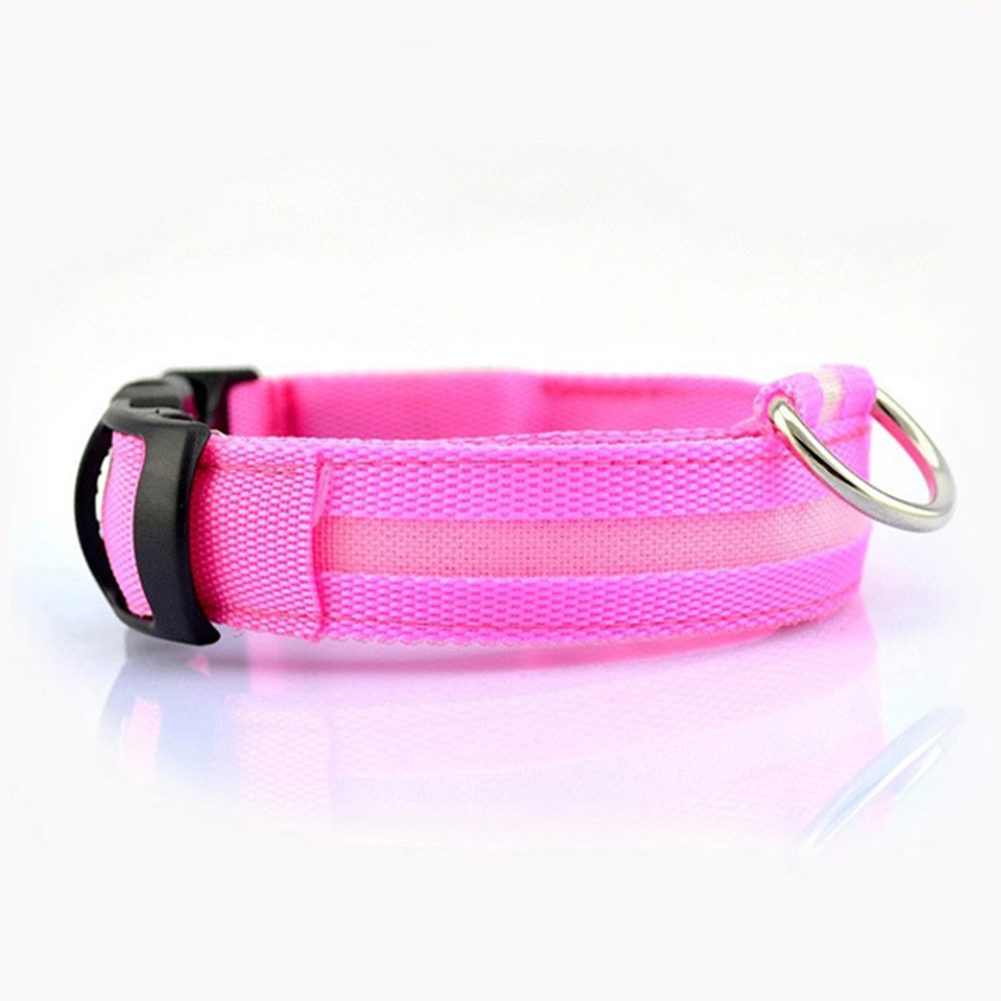 

Rechargeable Luminous Collar Pet Anti-Lost Collar, Pink, 501 Original