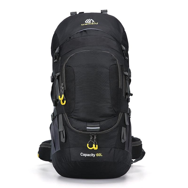 Outdoor backpack camping bag 50/60l men with light reflection waterproof travel backpack man camping hiking bags backpack sports