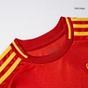 Spain Home Kids Soccer Jerseys Kit EURO 2024