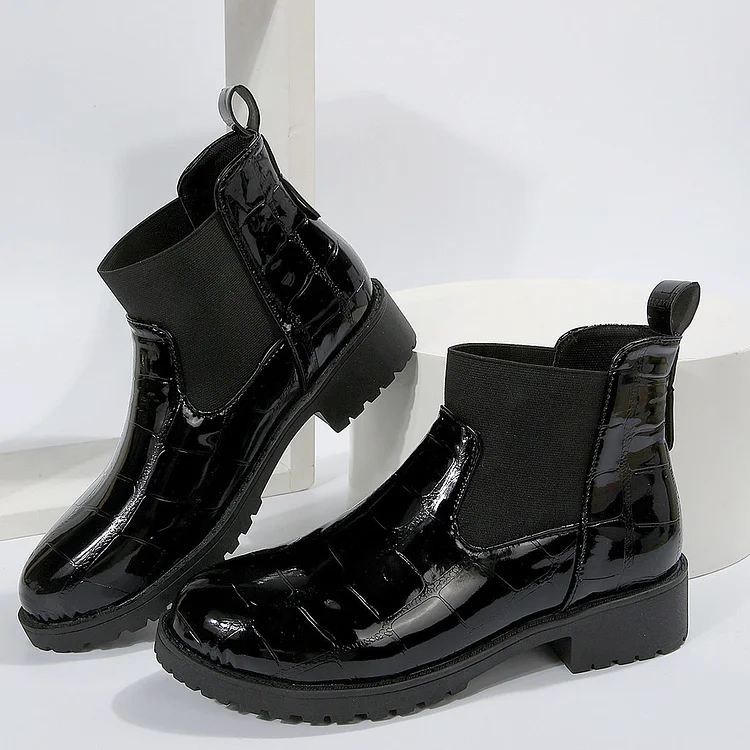 New winter low heel Martin boots