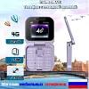 PUSOKEI 4G LTE Flip Phone Unlcoked, 4G Mini Flip Phone for Seniors, Loud Speaker, Dual SIM Slot, 1.77 Inch Screen, One Click Dialing, Bluetooth, FM Radio