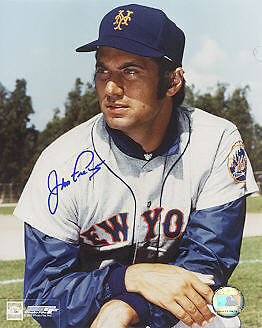 JIM FREGOSI NEW YORK METS ACTION SIGNED 8x10