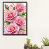 DIY Partial Special Shaped Drill Diamond Painting-Flower
