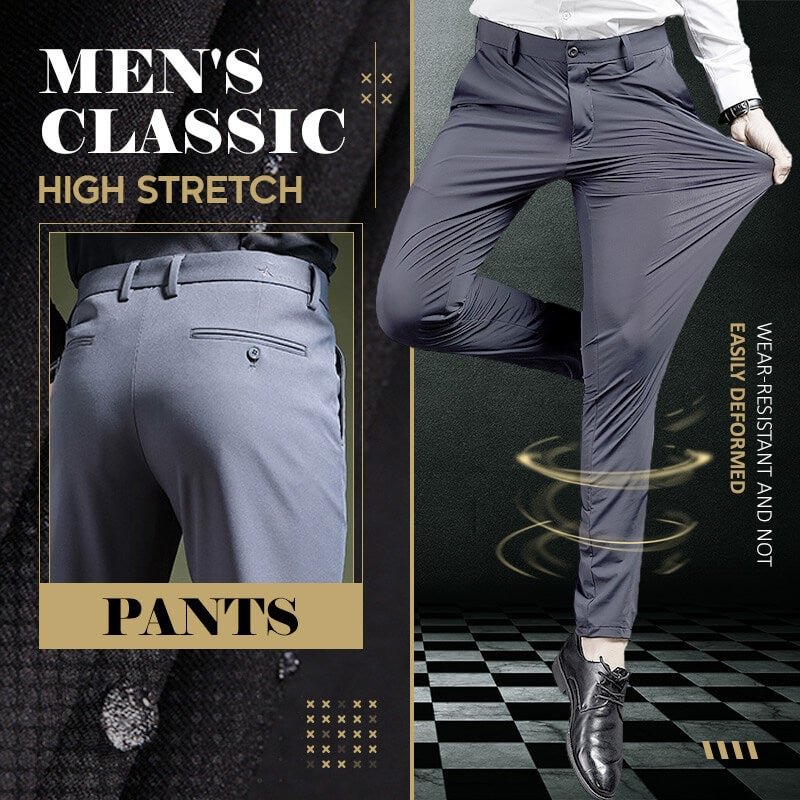 (Limited promotion-50% OFF)High Stretch Men\'s Classic Pants