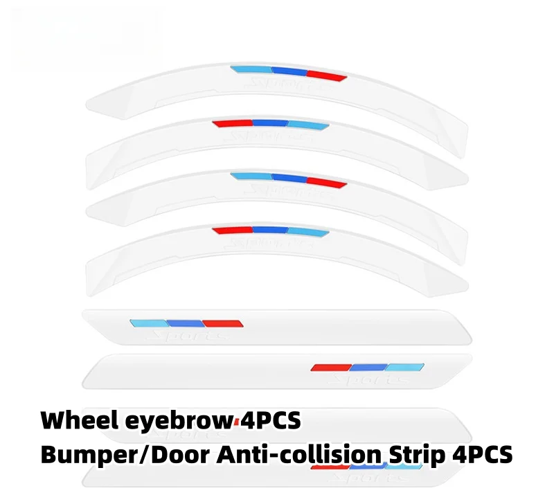 Car blind corner anti-collision strip
