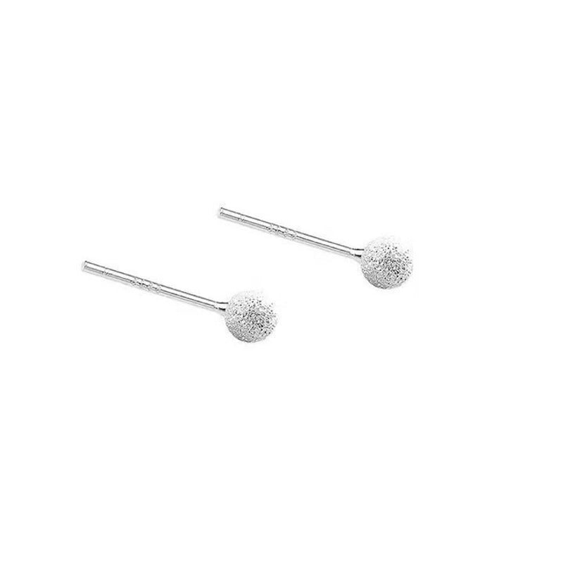 1 Pair 925 Sterling Silver Star Heart Shape Ear Studs