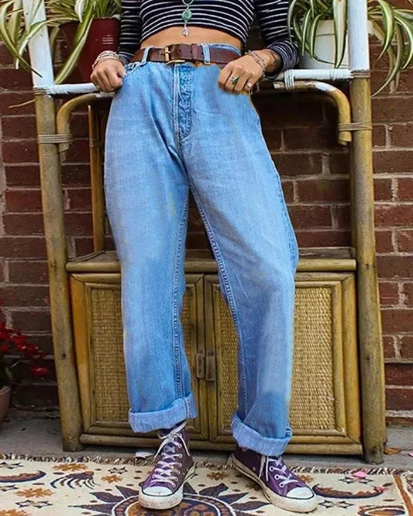 Retro casual wide leg jeans from Arizona