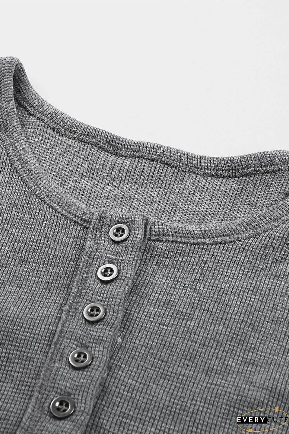 Women's Long Sleeve Henley Shirt