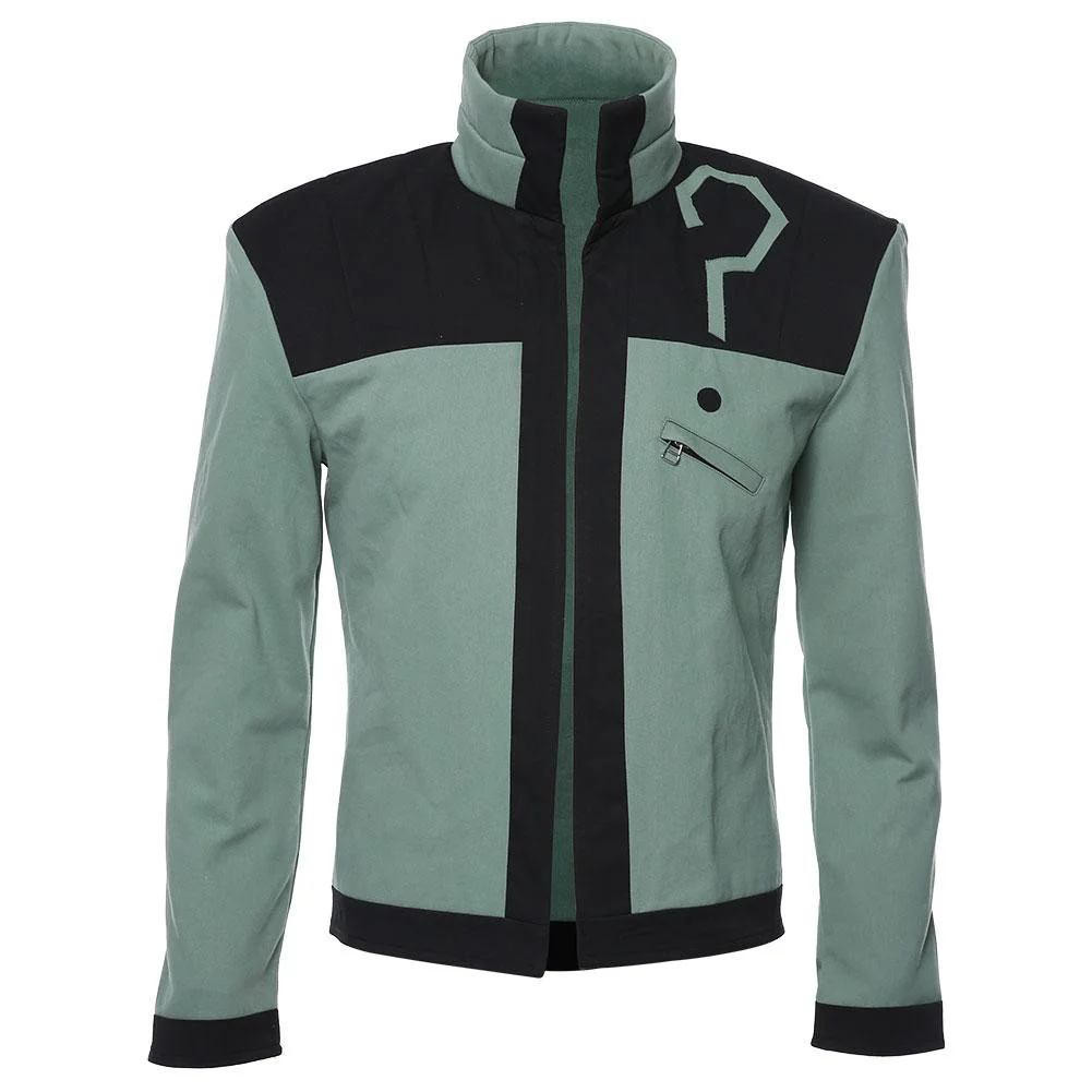 Riddler Dc Young Justice Uniform Jacket Cosplay Costume 1