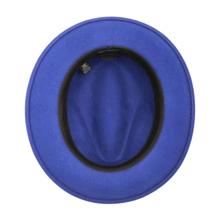 7 Colors-Brixon Fedora &ndash; Cordovan [Fast shipping and box packing]