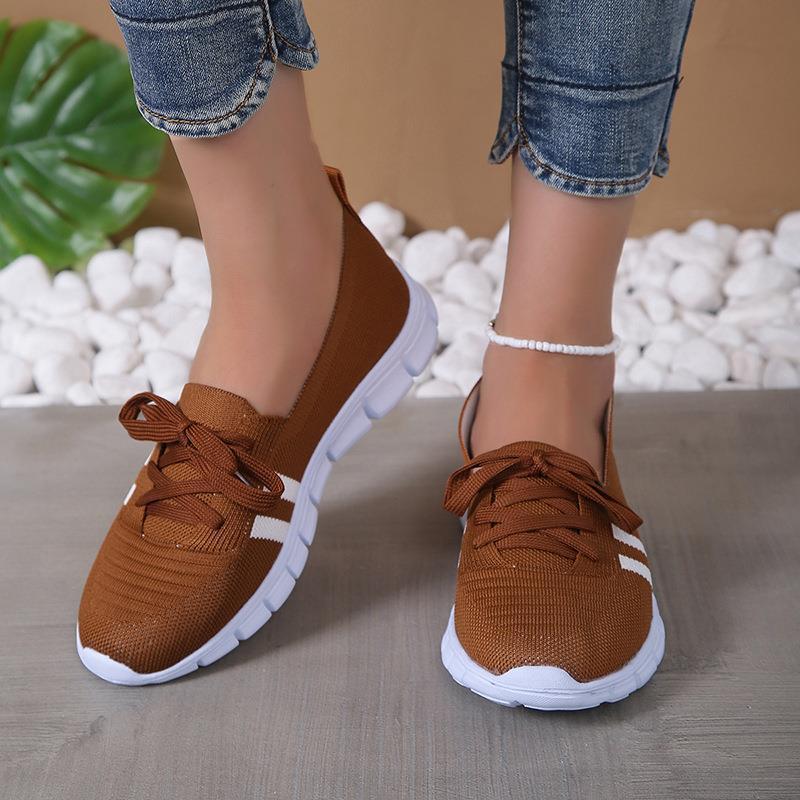 Mature Women Casual Shoes Flats Shoes Sneakers