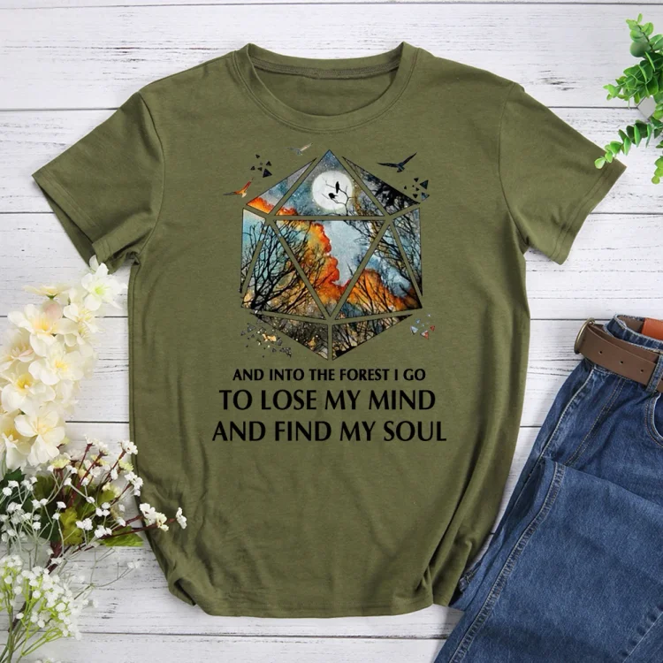 And into the forest i go to lose my mind my soul Hiking Tees -012439