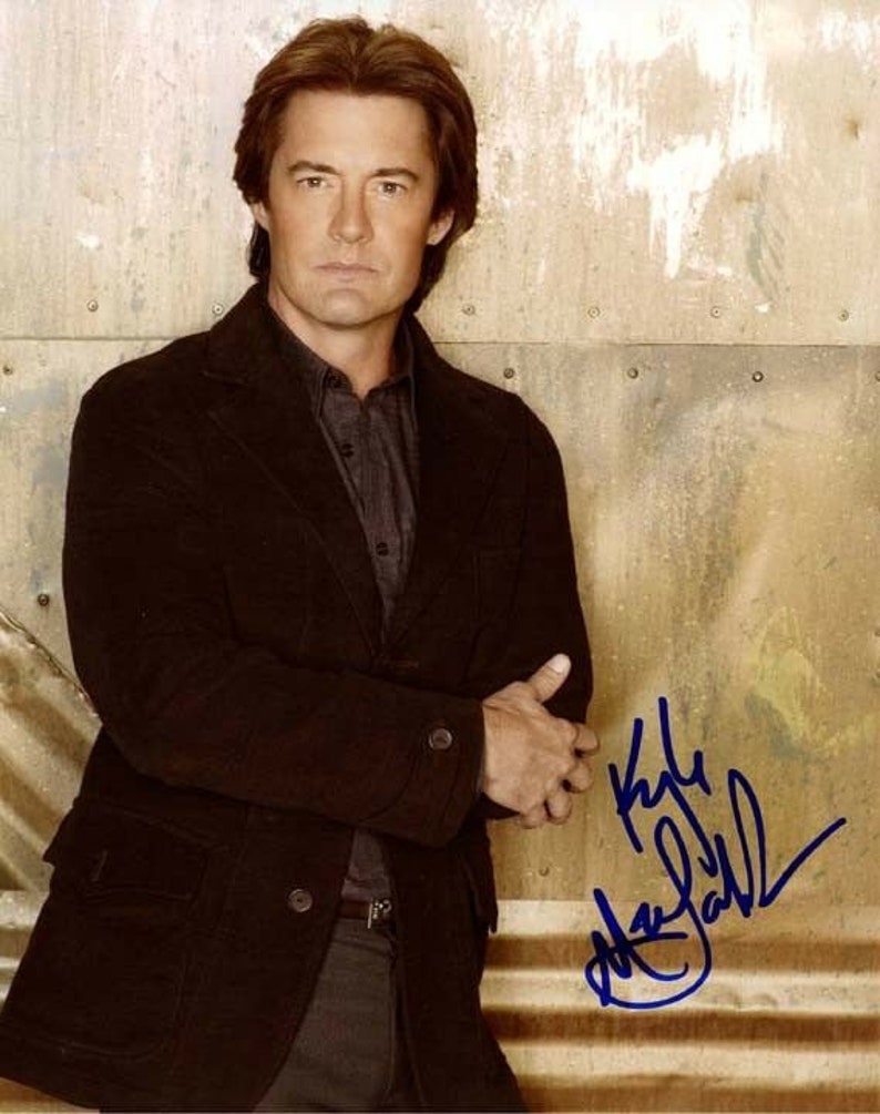 Kyle maclachlan signed autographed 11x14 Photo Poster painting