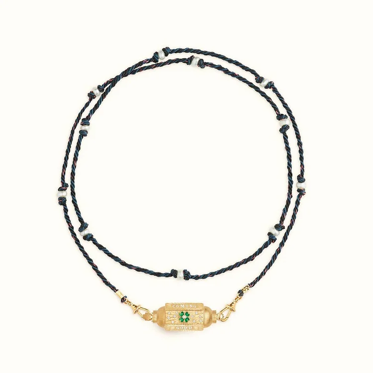 NICHE DESIGN GOLD PLATED PENDANT NECKLACE_CWMM3784