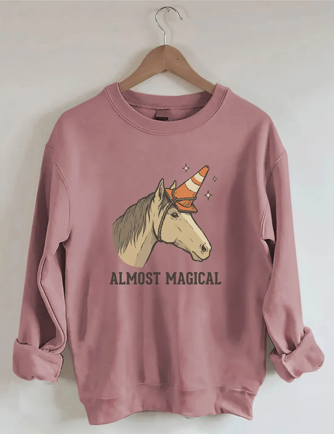 Almost Magical Funny Horse Sweatshirt