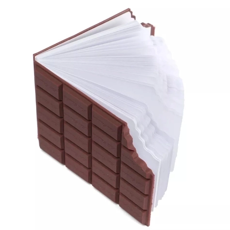 Korean Creative Stationery Chocolate Note Pad Valentine's Day Chocolate Flavor Sticky Notes Notepad