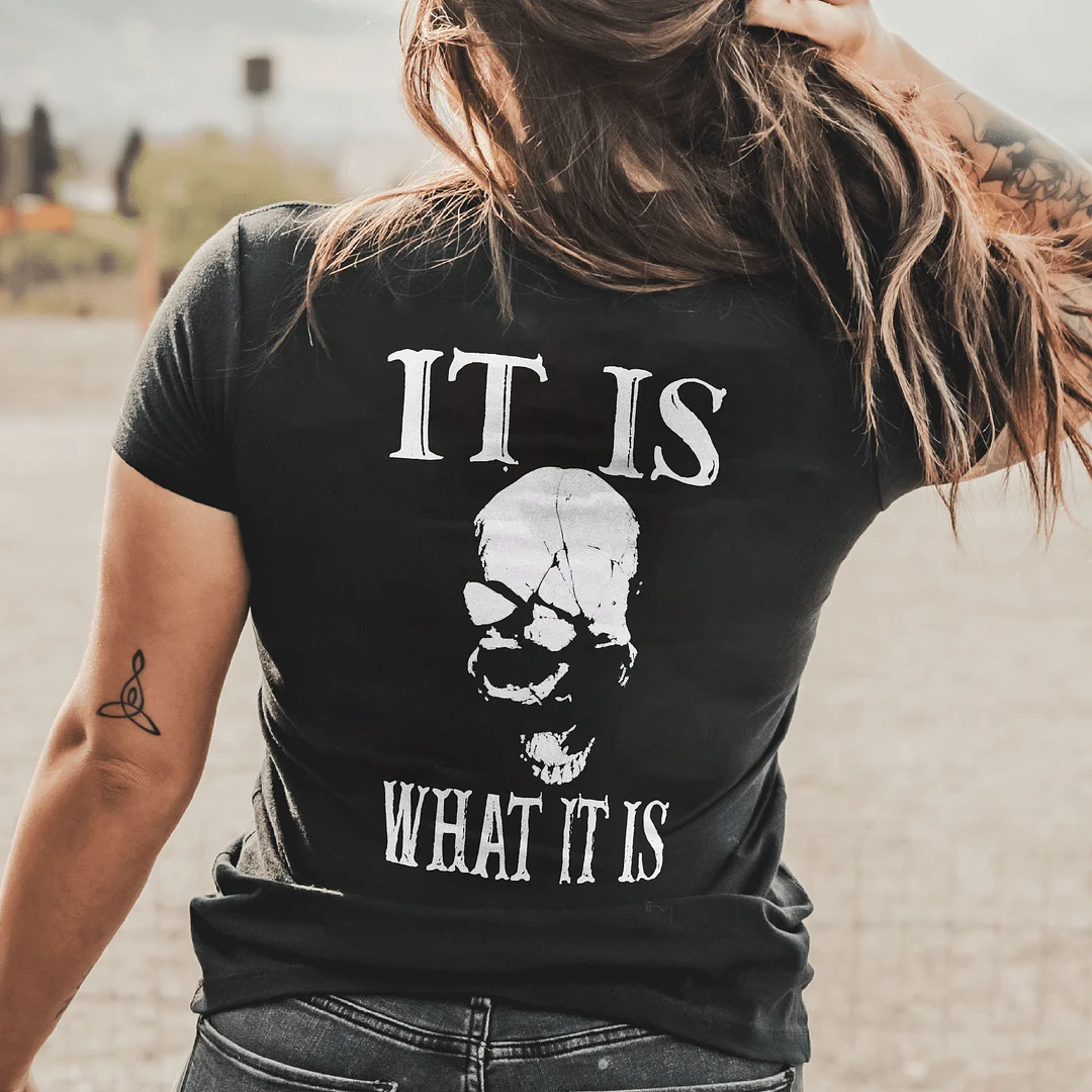 Livereid It Is What It Is T-shirt - Livereid