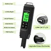 5 in 1 Digital Water Quality Tester Pen Salinity PH Temp EC and TDS Meter