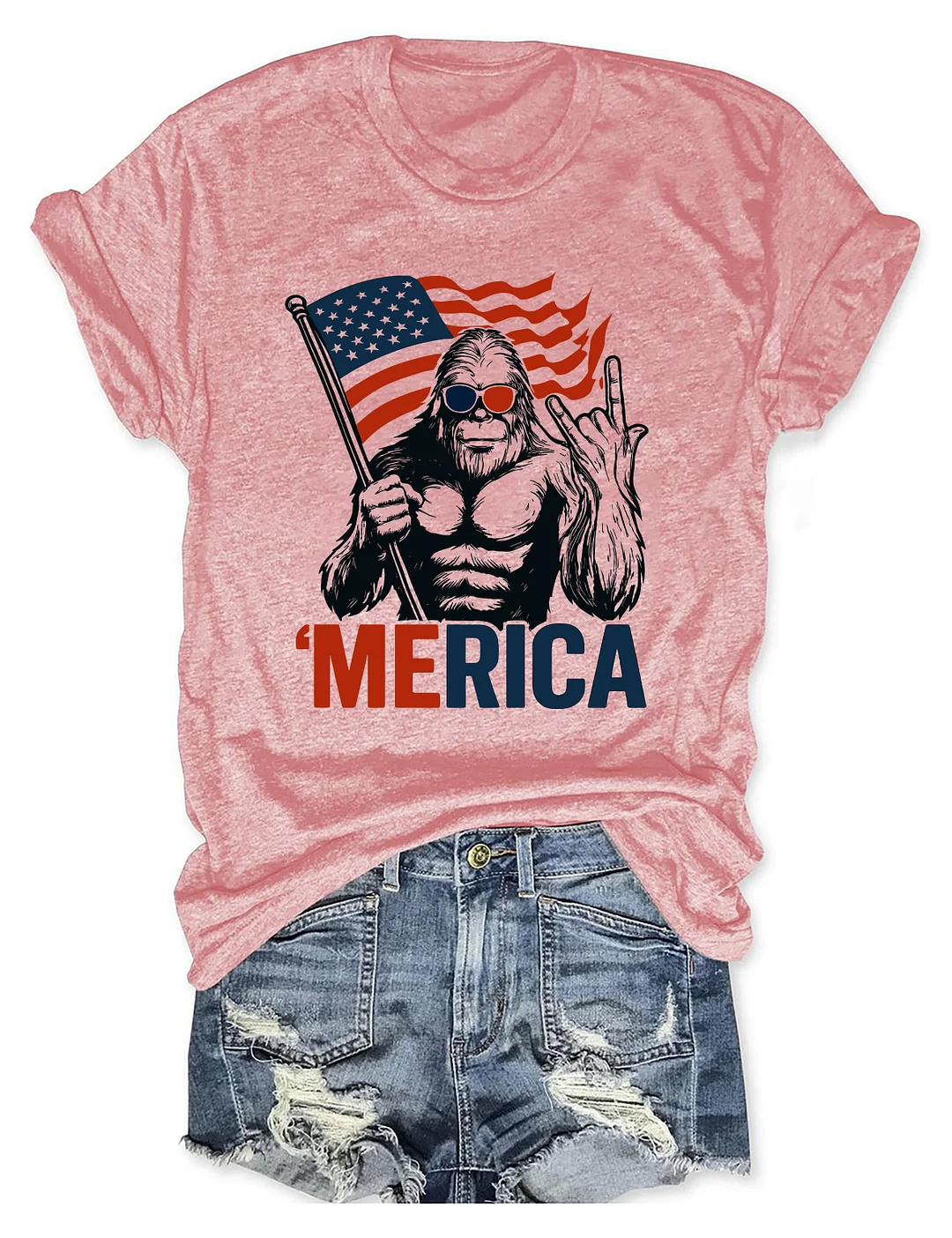 Bigfoot Merica T-shirt