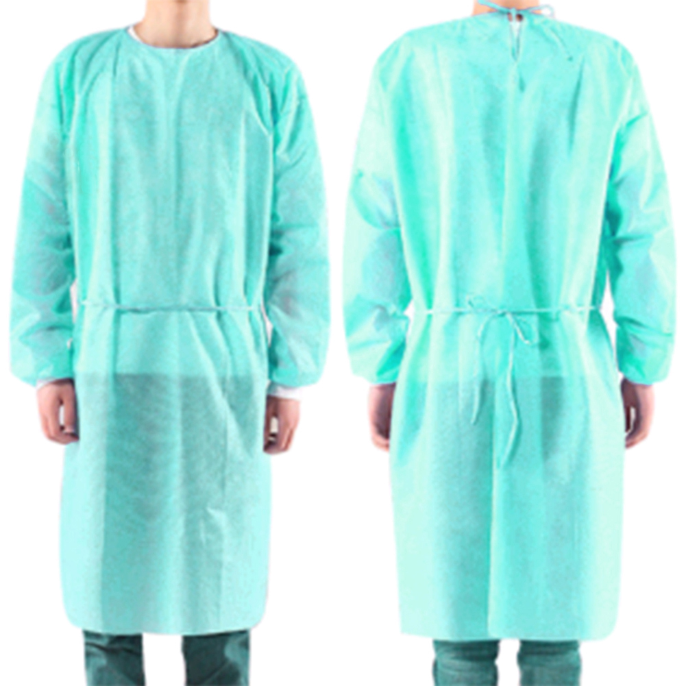

10pcs/lot Non-woven Security Protection Suit Disposable Isolation Gown, 501 Original