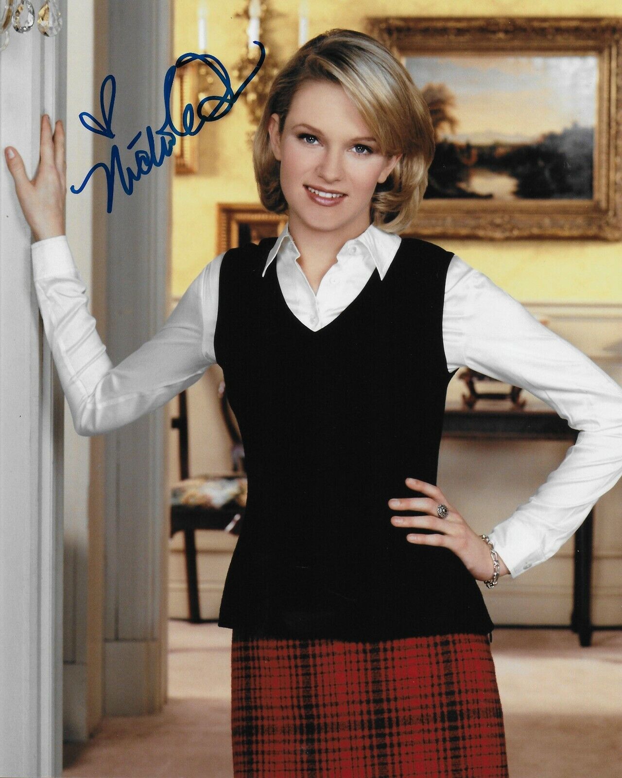 Nichole Tom The Nanny Original Autographed 8X10 Photo Poster painting #3