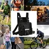 Outdoor Multifunctional Vest Chest Bag Large Capacity Commute Sports Backpack