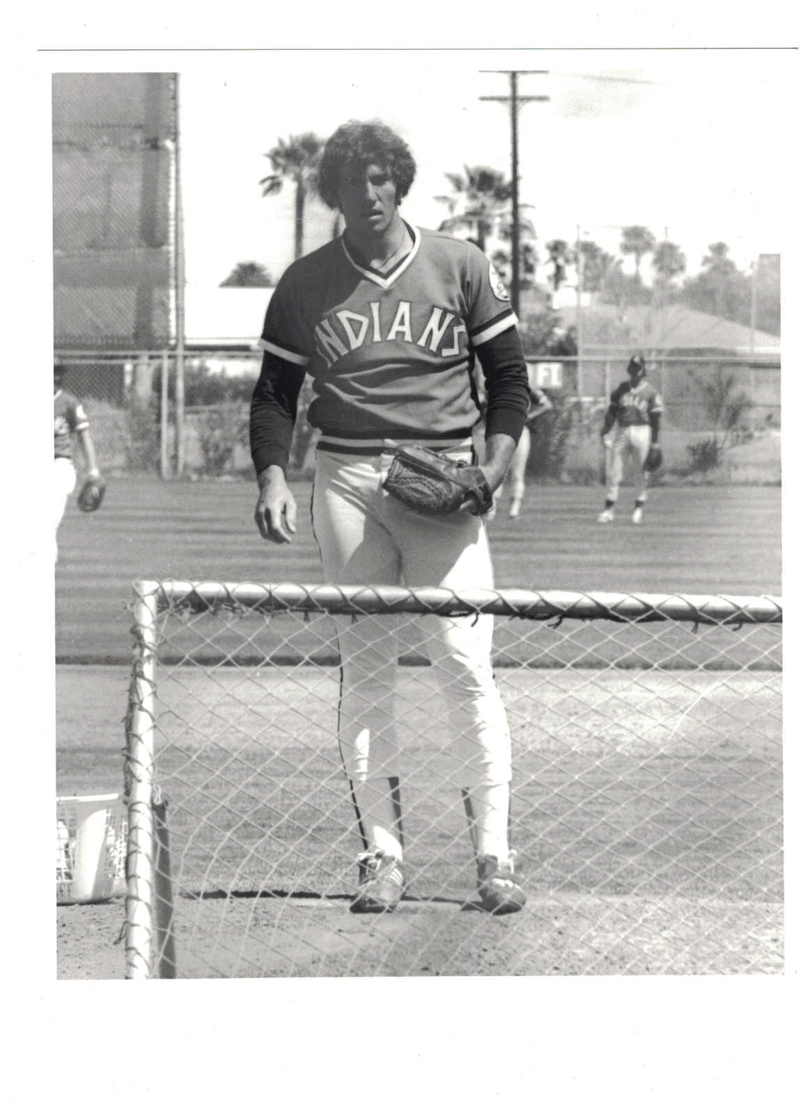 Eric Raich Cleveland Indians 8x10 Vintage Baseball Photo Poster painting RH3