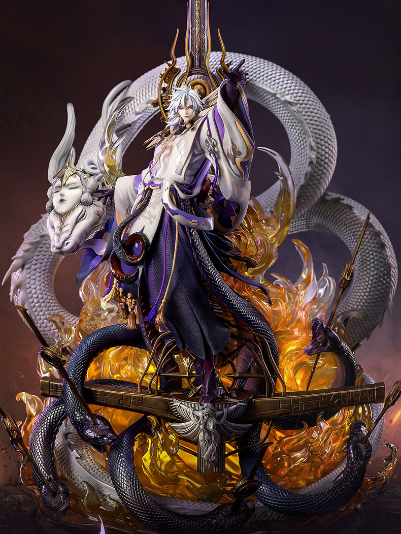 【Pre-order】Onmyoji Shentuo Yamata no Orochi Final judgment 1/4 statue manual