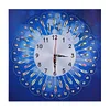 DIY Diamond Painting White Flower Wall Clock Craft Art Decor