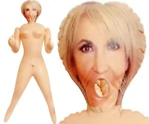 Inflatable Granny Love Doll Life Size Vagina Pussy Male Masturbator Sex Toy