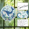 Whale DIY Rhinestone Diamond Painting Pendant 25x25cm Double Sided