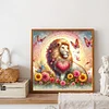 Diamond Painting-5D Full Round Drill Lovely Lion