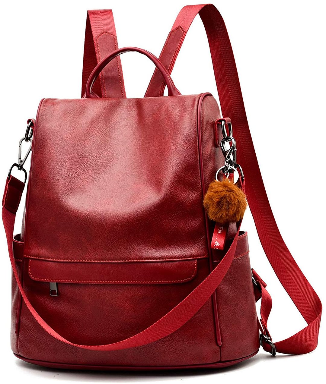 Women Backpack Purse PU Leather Antitheft Casual Shoulder Bag Fashion