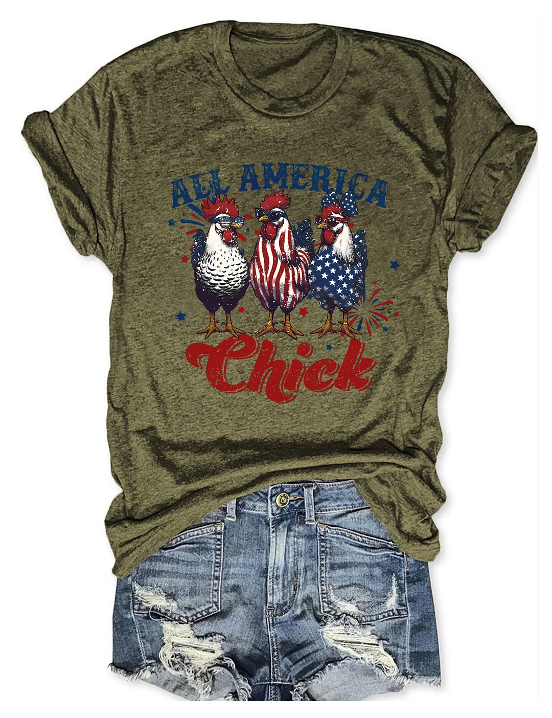 All America Chick T-shirt
