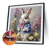 Hase - quadratischer Bohrer Diamond Painting - 35*35cm