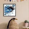 Oeil de l&rsquo;&acirc;me-peinture sp&eacute;ciale diamant partiel-30*30cm