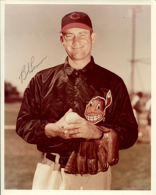 Bob Lemon Cleveland Indians HOF Autographed Signed 8x10 Photo Poster painting CFS COA