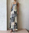 Vintage Victoria Style Printing Maxi Dress