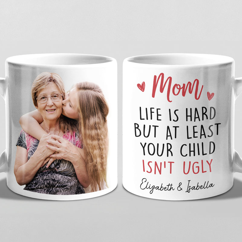 Loveyoufancy Custom Photo Treasured Moments Forever Linked - Family Personalized Custom Mug - Mother's Day, Gift For Mom