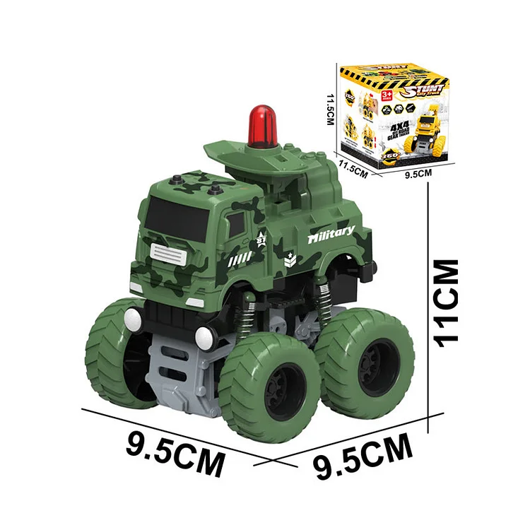 Friction Powered Engineer Military Fire Truck Toys