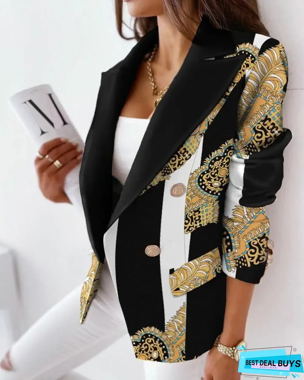 Regular Fit Casual Outerwear