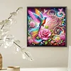 Diamond Painting-DIY Crystal Rhinestone Mother's Day Hummingbird