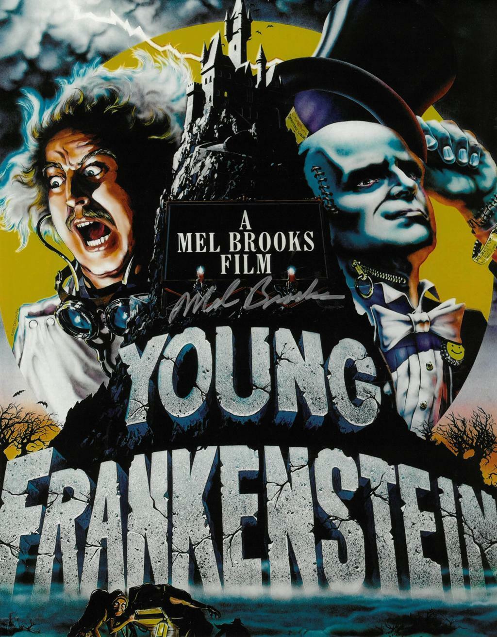 Mel Brooks Signed Young Frankenstein Autographed 11x14 Photo Poster painting BECKETT#Y75293