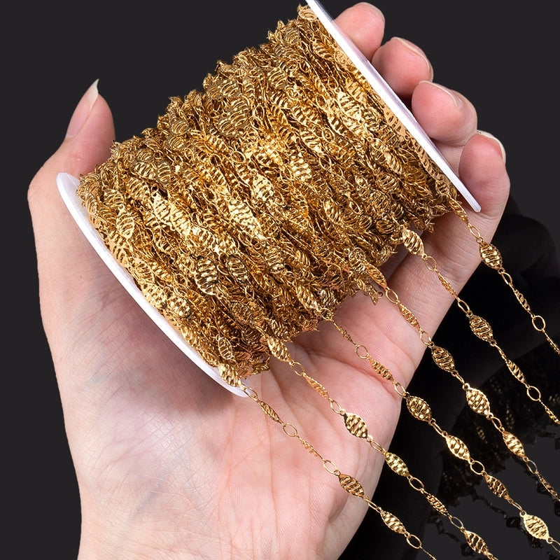 1 Piece 304 Stainless Steel 1M Jewelry Accessories Chain