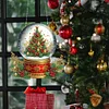 >SALE<Acrylic Christmas Crystal Ball Rhinestone Diamond Art Window Pendants for Garden