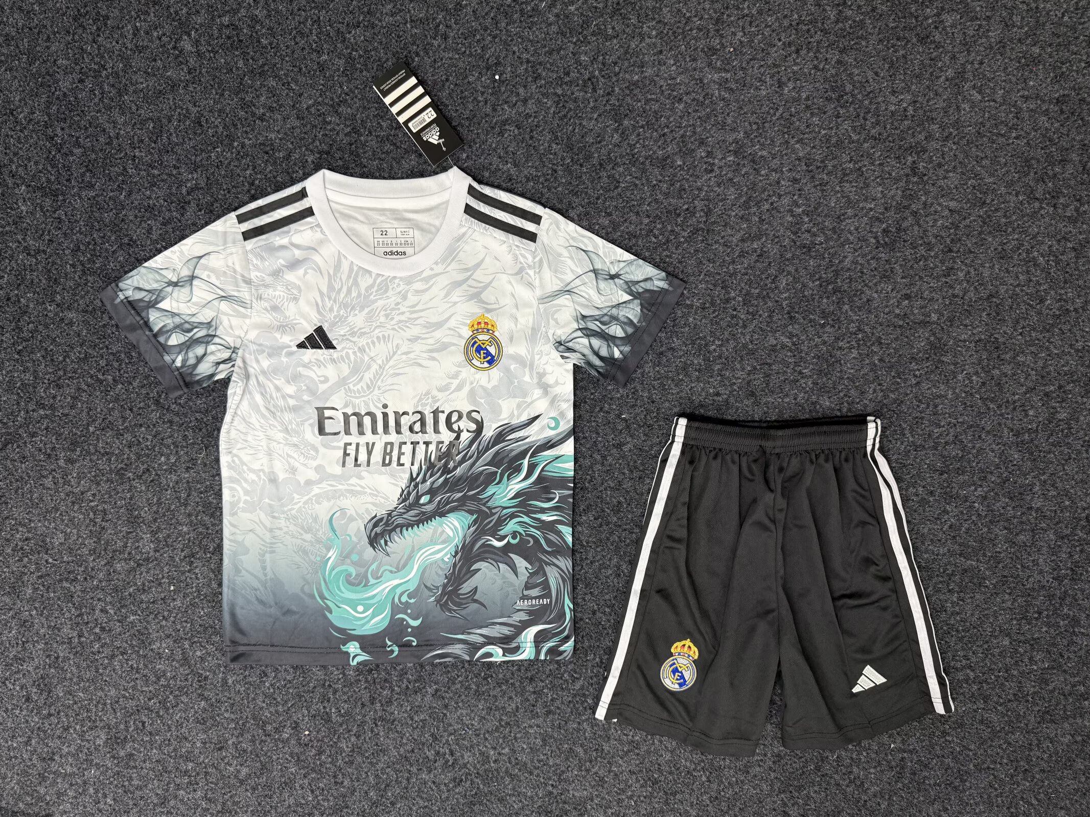 25/26 Real madrid Special Edition Kids Kit Football Shirt Thai Quality