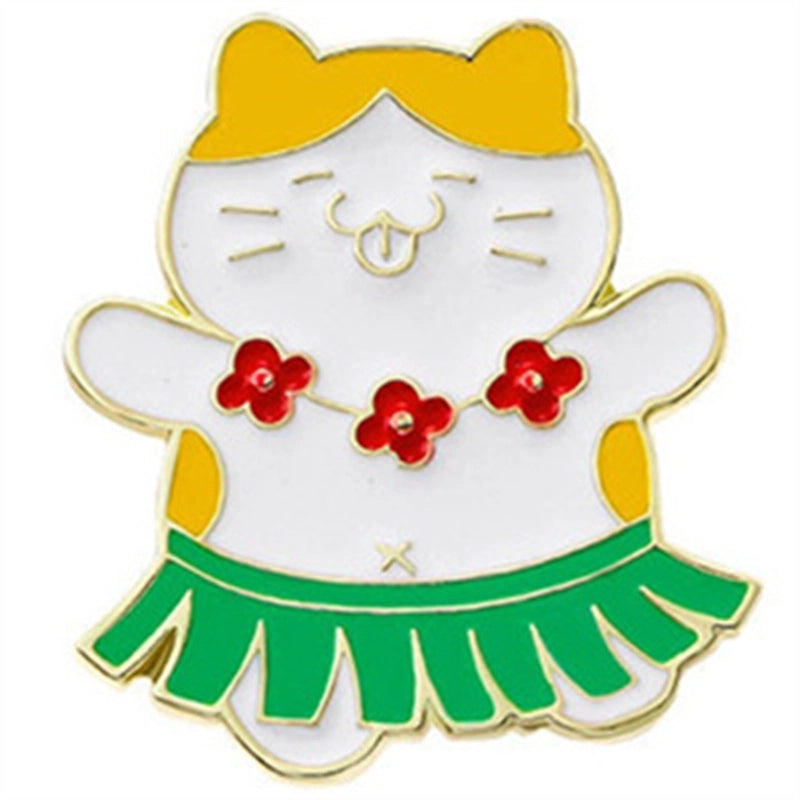 Cartoon Style Cute Animal Alloy Stoving Varnish Plating Unisex Brooches