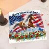 (Pre-Framed)Memorial day-Special Shape Diamond Painting Kit(25x25cm)