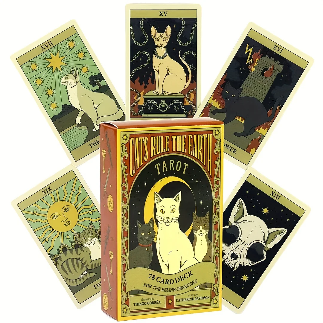 Cats Rule The Earth Tarot