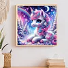 Moon Unicorn - Crystal Rhinestone Diamond Painting